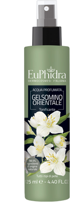 EUPHIDRA ACQUA PROFUMATA GELSOMINO IN FLACONE CON ETICHETTA POMPA SPRAY - Farmacia Dott. Pasquale Russo