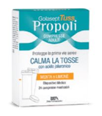 GOLASEPT TUSS PROPOLI CPR TOSSE DISPOSITIVO MEDICO COMPRESSE MASTICABILI ALLA PROPOLI IN ASTUCCIO - Farmacia Dott. Pasquale Russo