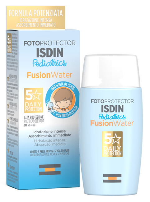 FOTOPROTECTOR PEDIATRICS FUSION WATER SPF50 - Farmacia Dott. Pasquale Russo