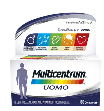 MULTICENTRUM UOMO 60 COMPRESSE - Farmacia Dott. Pasquale Russo