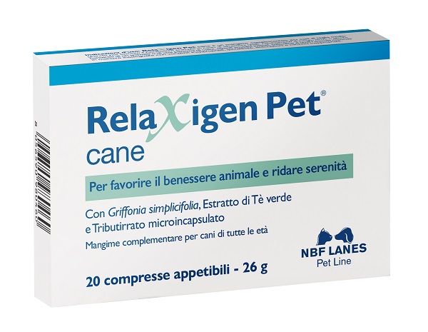 RELAXIGEN PET CANE BLISTER 20 COMPRESSE APPETIBILI - Farmacia Dott. Pasquale Russo
