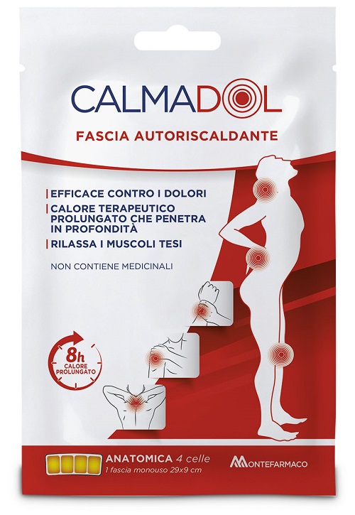 CALMADOL FASCIA AUTORISCALDANTE LOMBARE 1 PEZZO - Farmacia Dott. Pasquale Russo