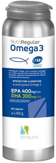 NUTRIREGULAR OMEGA 3 80 CAPSULE - Farmacia Dott. Pasquale Russo