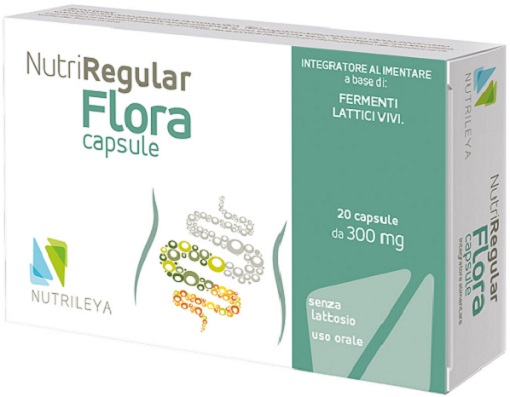 NUTRIREGULAR FLORA 20 CAPSULE - Farmacia Dott. Pasquale Russo
