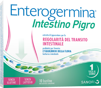 ENTEROGERMINA INTESTINO PIGRO 10 BUSTINE - Farmacia Dott. Pasquale Russo