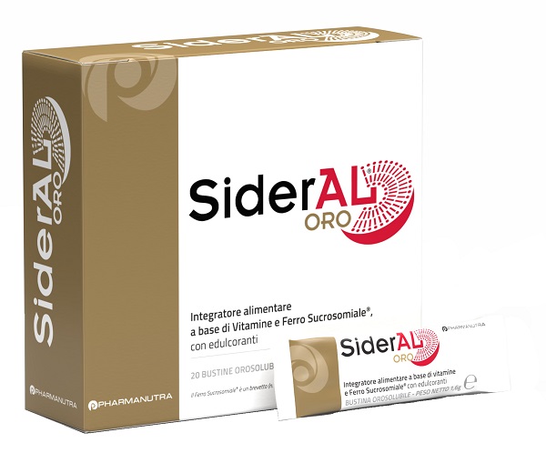 SIDERAL ORO 14 MG 20 BUSTINE - Farmacia Dott. Pasquale Russo