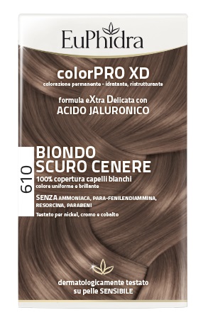 EUPHIDRA COLORPRO XD610 BIONDO SCURO 50 ML - Farmacia Dott. Pasquale Russo