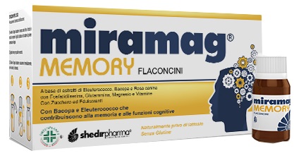 MIRAMAG MEMORY 10 FLACONCINI MONODOSE CON TAPPO DOSATORE 10 ML - Farmacia Dott. Pasquale Russo