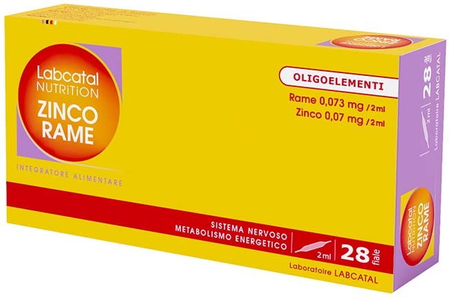 LABCATAL NUTRITION ZINCO RAME 28 FIALE 2 ML - Farmacia Dott. Pasquale Russo