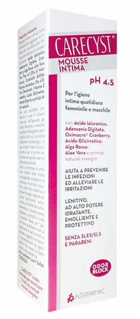 CARECYST INTIMO MOUSSE 150 ML - Farmacia Dott. Pasquale Russo