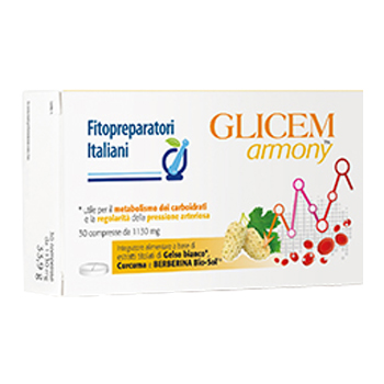 FITOPREPARATORI ITALIANI GLICEM ARMONY 30 COMPRESSE - Farmacia Dott. Pasquale Russo