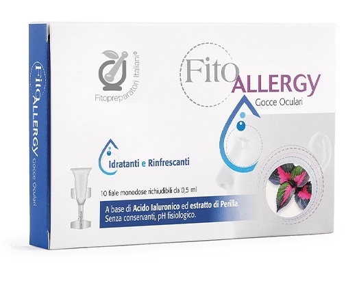 FITOPREPARATORI ITALIANI FITOALLERGY GOCCE OCULARI 10 FLACONCINI - Farmacia Dott. Pasquale Russo