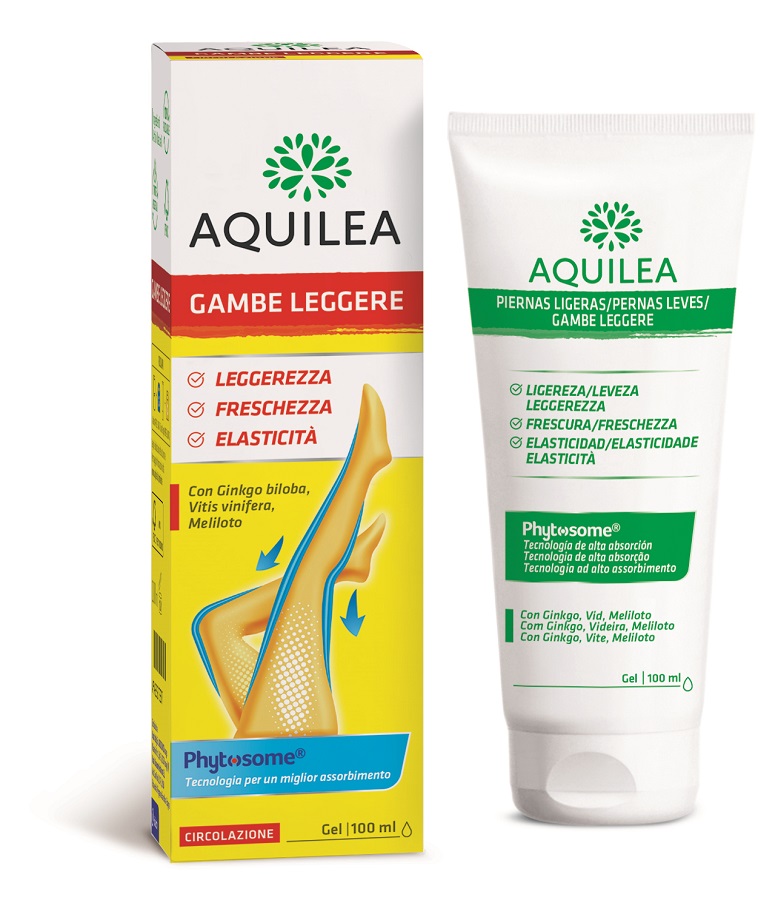 AQUILEA GAMBE LEGGERE GEL 100 ML - Farmacia Dott. Pasquale Russo
