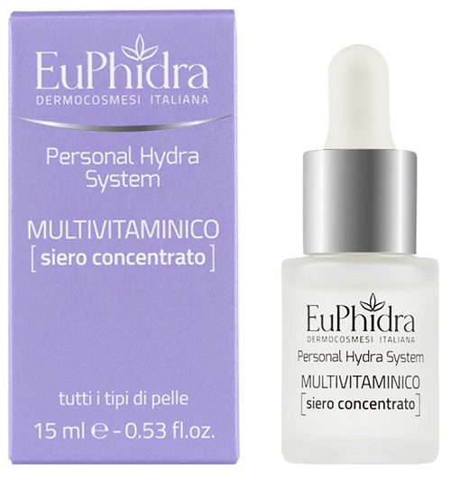 EUPHIDRA PERSONAL HYDRA SYSTEM MULTIVIT SIERO CONCENTRATO 15 ML - Farmacia Dott. Pasquale Russo