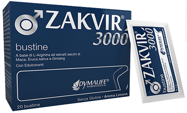 ZAKVIR 3000 20 BUSTINE 122 G - Farmacia Dott. Pasquale Russo