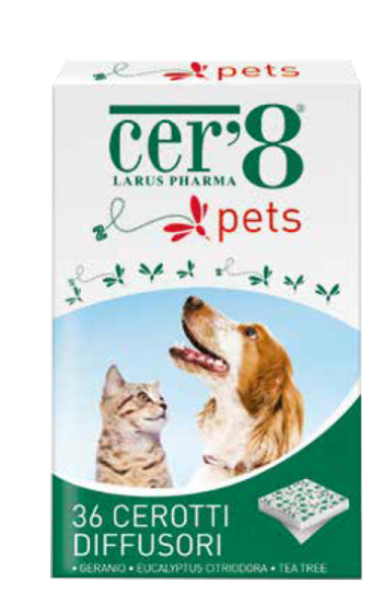 CER'8 PETS CUSCINETTI ADESIVI 36 PEZZI - Farmacia Dott. Pasquale Russo