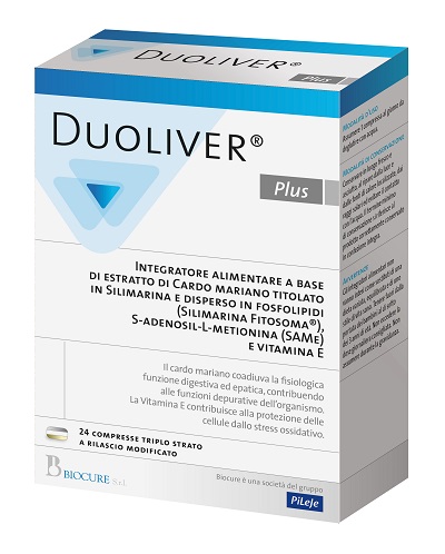 DUOLIVER PLUS 24 COMPRESSE - Farmacia Dott. Pasquale Russo