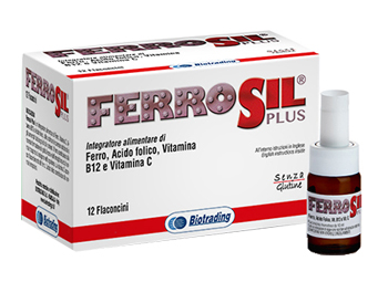 FERROSIL PLUS 12 FLACONCINI - Farmacia Dott. Pasquale Russo