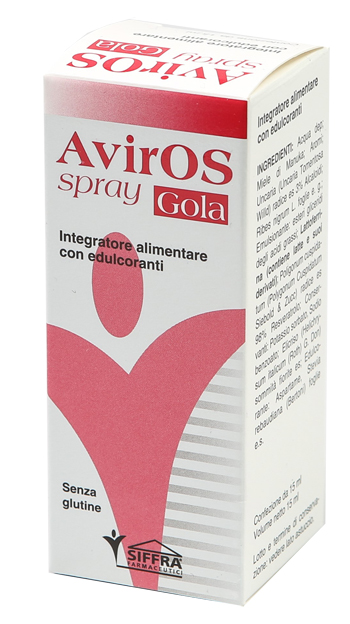 AVIROS SPRAY GOLA 15 ML - Farmacia Dott. Pasquale Russo