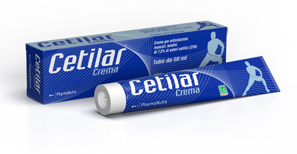 CETILAR CREMA PER ARTICOLAZIONI MUSCOLI E TENDINI 50 ML - Farmacia Dott. Pasquale Russo