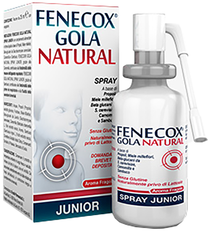 FENECOX GOLA NATURAL SPRAY JUNIOR 25 ML - Farmacia Dott. Pasquale Russo