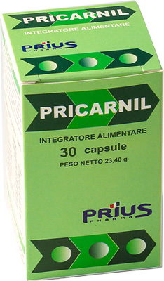 PRICARNIL 60 CAPSULE - Farmacia Dott. Pasquale Russo