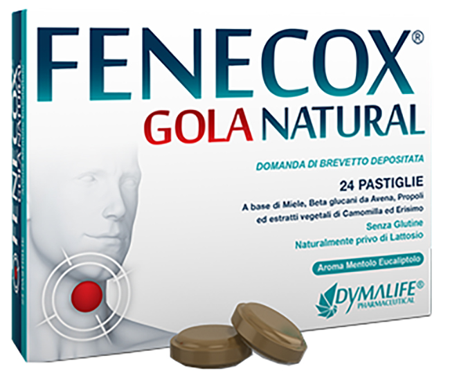 FENECOX GOLA NATURAL MENTOLO EUCALIPTO 36 PASTIGLIE - Farmacia Dott. Pasquale Russo