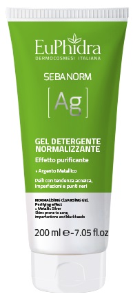 EUPHIDRA SEBANORM AG GEL DETERGENTE 200 ML - Farmacia Dott. Pasquale Russo