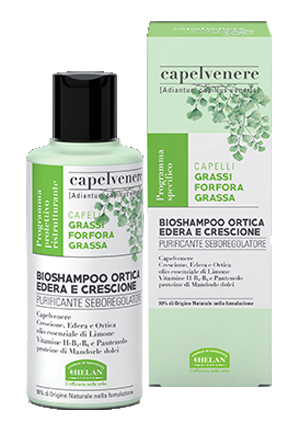 CAPELVENERE BIOSHAMPOO ORTICA EDERA E CRESCIONE 200 ML - Farmacia Dott. Pasquale Russo