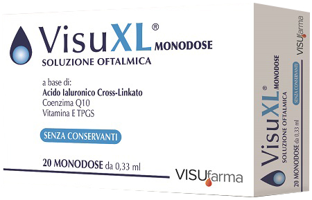 SOLUZIONE OFTALMICA VISUXL 20 CONTENITORI MONODOSE 0,33 ML - Farmacia Dott. Pasquale Russo