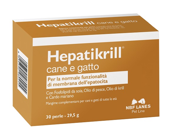 HEPATIKRILL CANI E GATTI BLISTER 30 PERLE - Farmacia Dott. Pasquale Russo