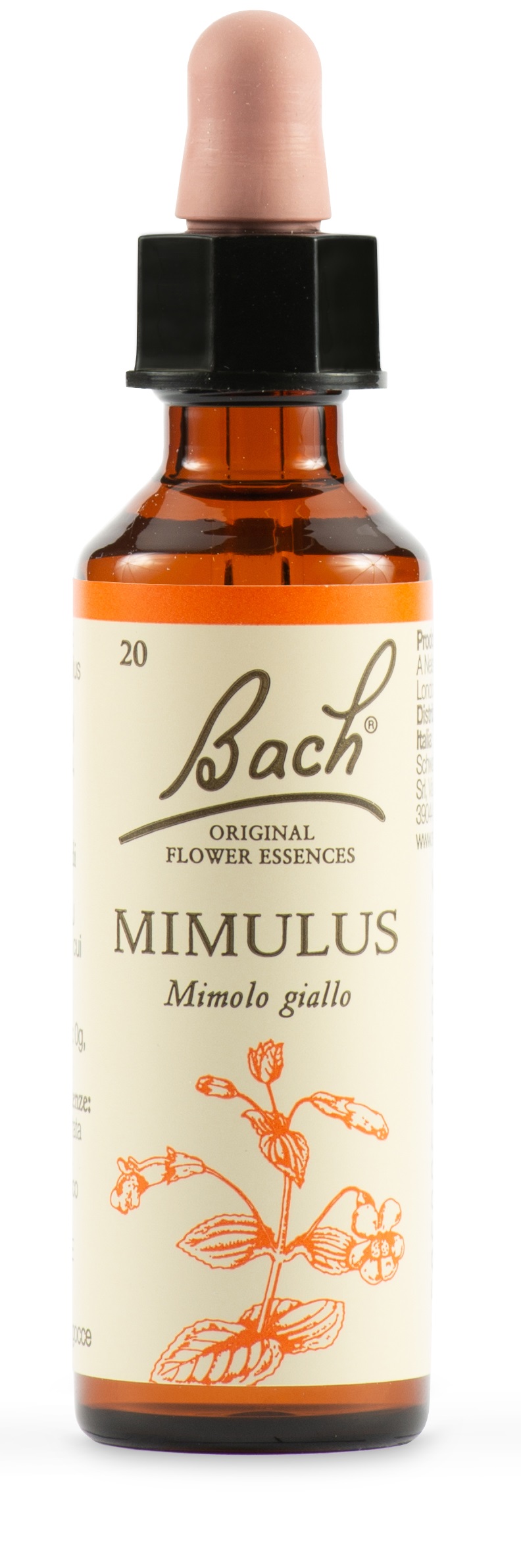 MIMULUS BACH ORIG 20 ML - Farmacia Dott. Pasquale Russo