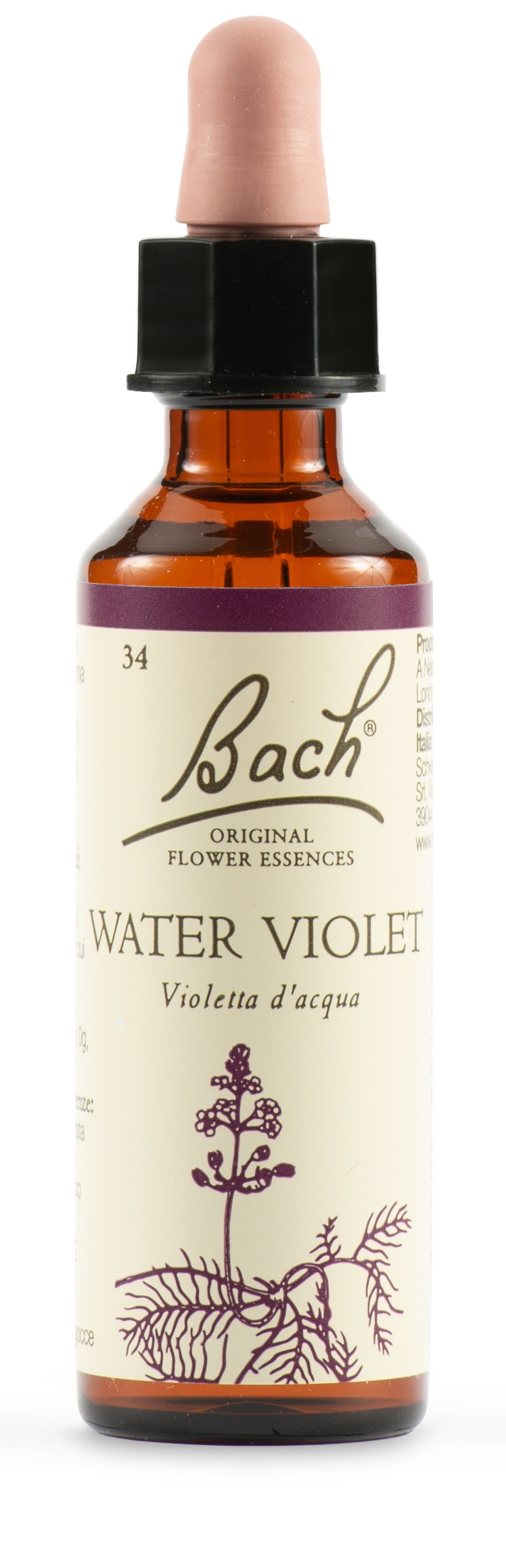 WATER VIOL BACH ORIG 20 ML - Farmacia Dott. Pasquale Russo