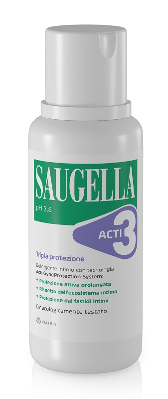 SAUGELLA ACTI3 DETERGENTE INTIMO 250 ML - Farmacia Dott. Pasquale Russo