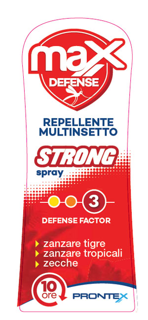 PRONTEX MAX DEFENSE SPRAY STRONG - Farmacia Dott. Pasquale Russo
