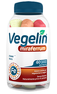 VEGELIN MIRAFERRUM 60 CARAMELLE GOMMOSE - Farmacia Dott. Pasquale Russo