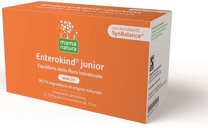 MAMA NATURA ENTEROKIND JUNIOR 10 FLACONCINI 10 ML - Farmacia Dott. Pasquale Russo