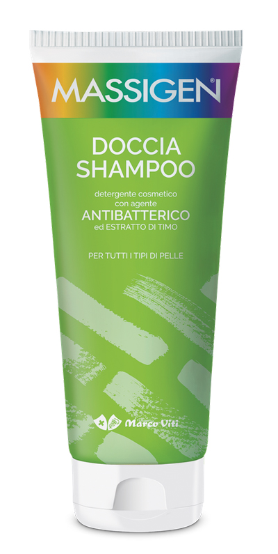 MASSIGEN DOCCIASHAMPOO ANTIBATTERICO 200 ML - Farmacia Dott. Pasquale Russo