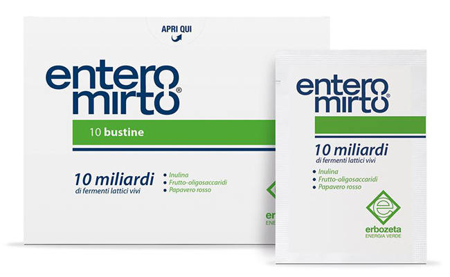 ENTERO MIRTO 10 BUSTINE - Farmacia Dott. Pasquale Russo