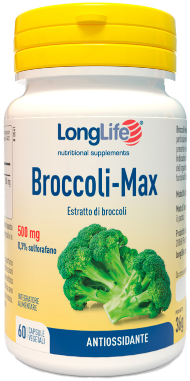 LONGLIFE BROCCOLI MAX 60 CAPSULE - Farmacia Dott. Pasquale Russo