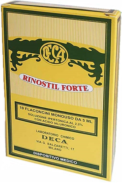 RINOSTIL FORTE SOLUZIONE IPERTONICA 10 FLACONCINI MONOUSO DA 5 ML - Farmacia Dott. Pasquale Russo