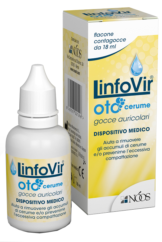LINFOVIR OTO CERUME GOCCE AURICOLARI 18 ML - Farmacia Dott. Pasquale Russo