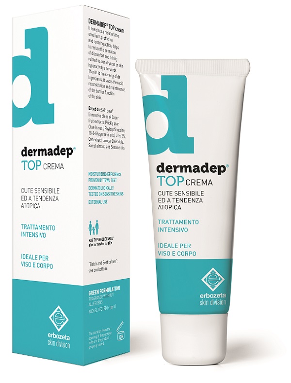 DERMADEP TOP CREMA CUTE SENSIBILE E A TENDENZA ATOPICA TRATTAMENTO INTENSIVO 50 ML - Farmacia Dott. Pasquale Russo