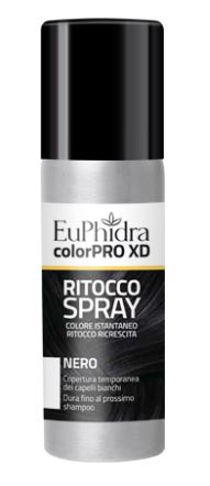 EUPHIDRA COLORPRO XD TINTURA RITOCCO SPRAY CAPELLI NERO 75 ML - Farmacia Dott. Pasquale Russo