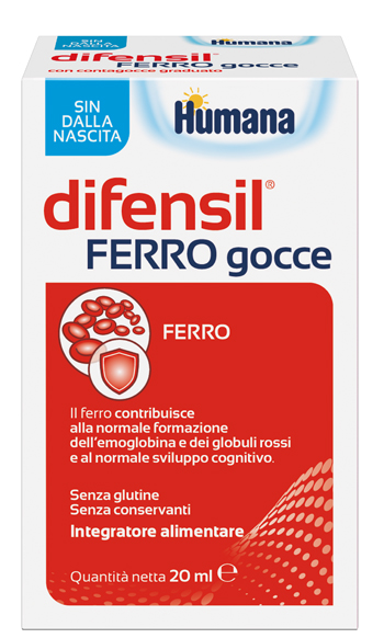 DIFENSIL FERRO GOCCE 20 ML - Farmacia Dott. Pasquale Russo