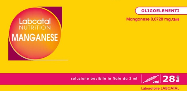 LABCATAL NUTRITION MANGANESE 28 FIALE 2 ML - Farmacia Dott. Pasquale Russo