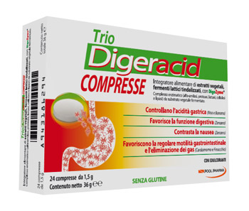 TRIO DIGERACID 24 COMPRESSE - Farmacia Dott. Pasquale Russo