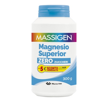 MASSIGEN MAGNESIO SUPERIOR PROMO 300 G - Farmacia Dott. Pasquale Russo