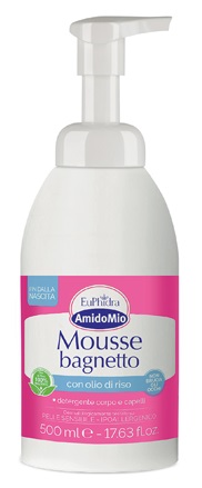 EUPHIDRA AMIDOMIO MOUSSE BAGNETTO 500 ML - Farmacia Dott. Pasquale Russo