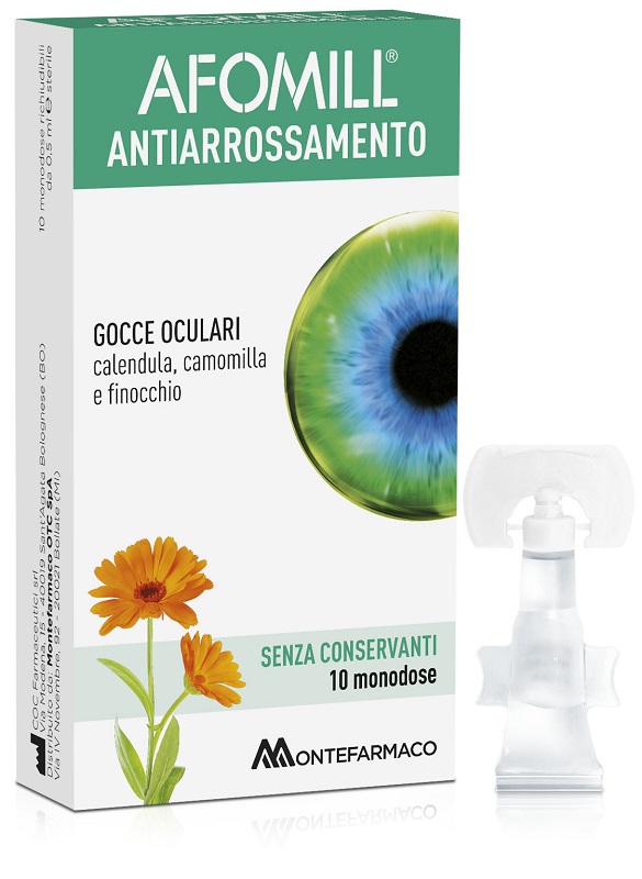 AFOMILL ANTIARROSSAMENTO SENZA CONSERVANTI 10 FIALE DA 0,5 ML - Farmacia Dott. Pasquale Russo